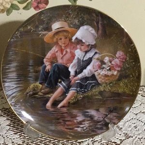 “Little Anglers” Plate